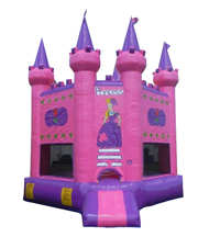 Cheap princess bouncy castle